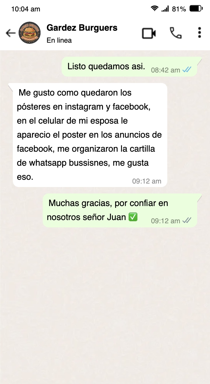 Testimonio Cliente 2